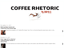 Tablet Screenshot of coffeerhetoric.com